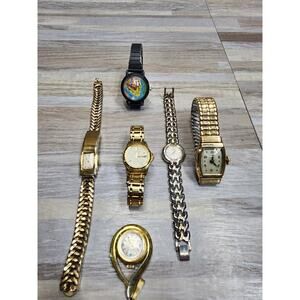 Watch ⌚️ Lot Of 6 Ladies, Tested, All Working. Seiko, Citizen, Swiss, Pendant.